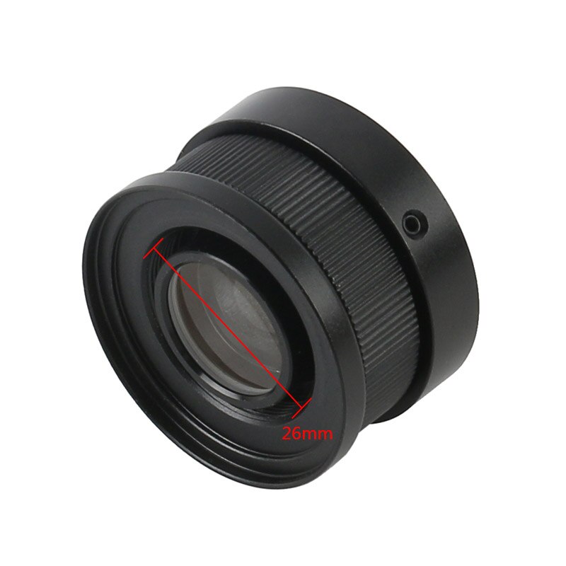 0.4X Adapter C Mount Adapte Lens Verstelbare Camera Focus Adapter Tube Voor 8X-50X Zoom Trinoculaire Stereo Microscoop