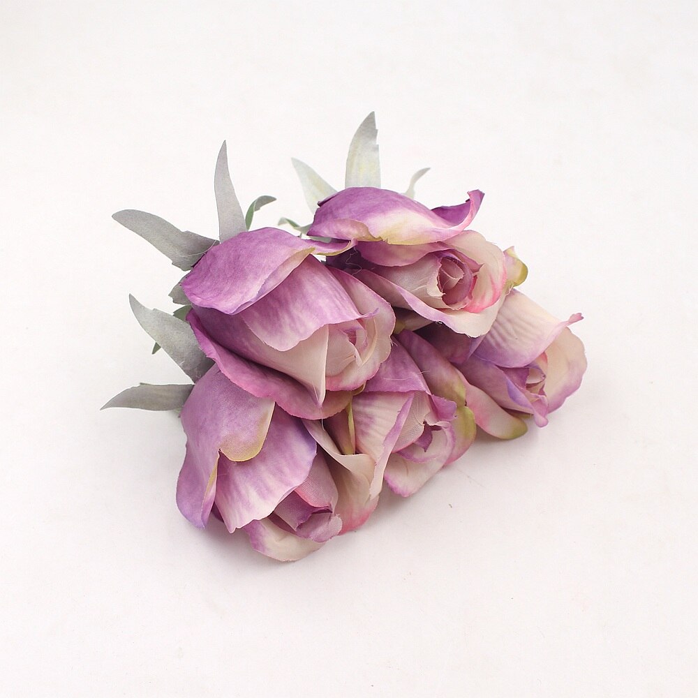 Neikafan Fleurs Artificielles Têtes 200 Pièces Multicolore De Fleurs De