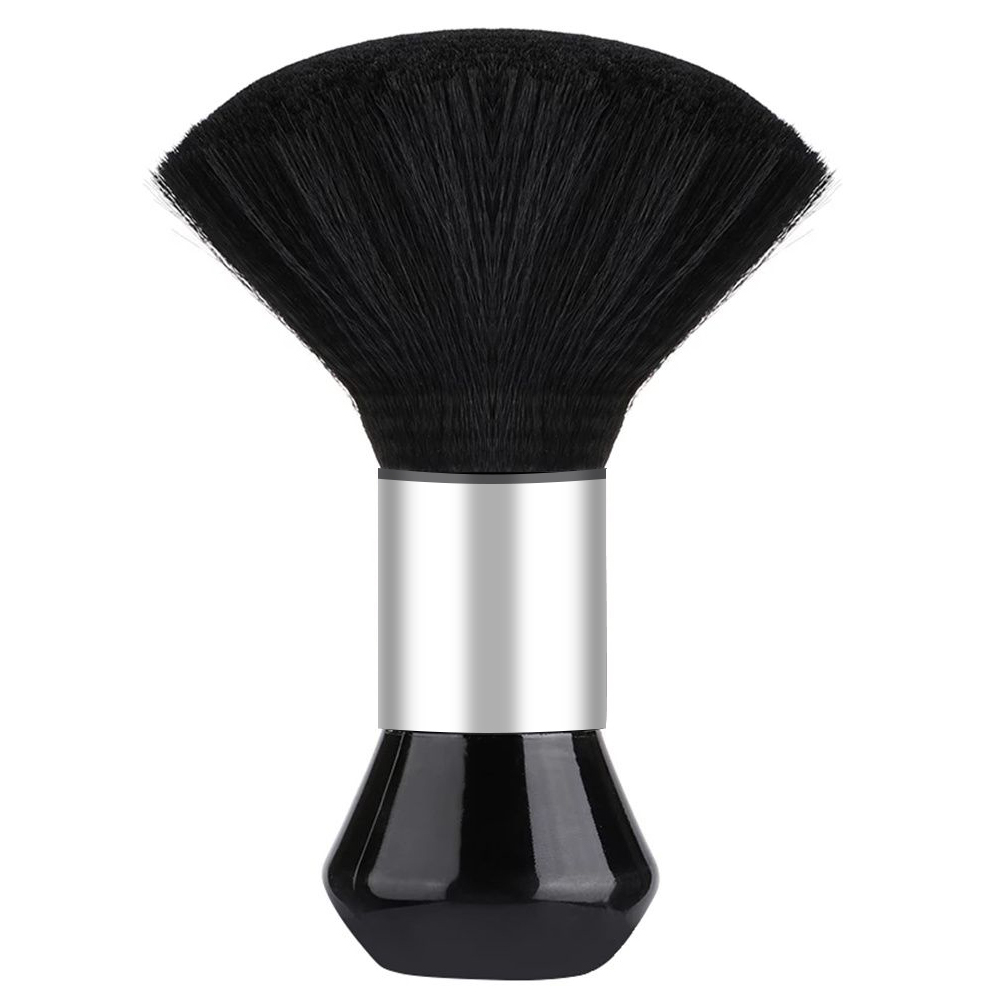 Zwarte Kappers Vegen Hals Haar Reiniging Stofdoek Haar Knippen Borstel voor Barbershop Haar Knippen Borstel Gereedschap Kapper Accessoires: Black