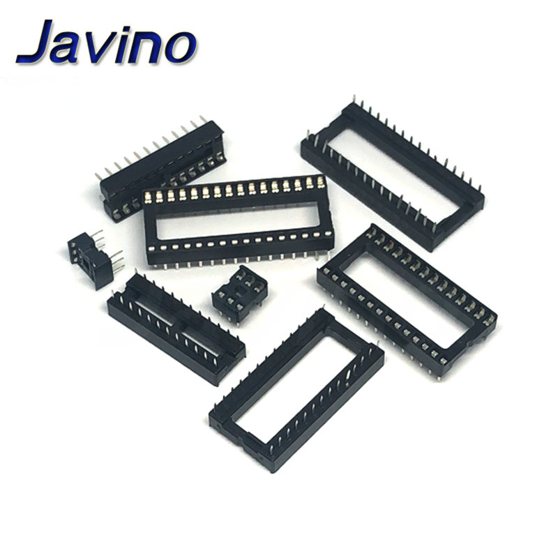 10Stck IC Sockel tauchen6 tauchen8 tauchen14 tauchen16 tauchen18 tauchen20 tauchen28 tauchen40 Stifte Stecker tauchen Buchse 6 8 14 16 18 20 24 28 40 Stift