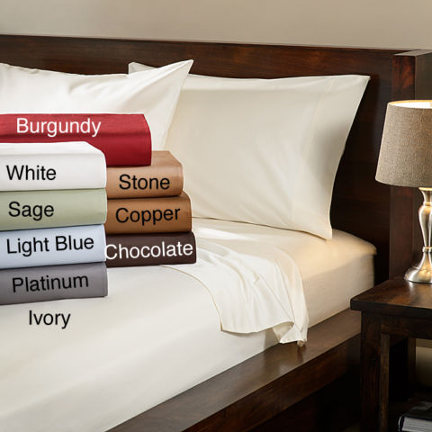 1500 hilos de egipcio Ultra suave lujoso juego de sábanas