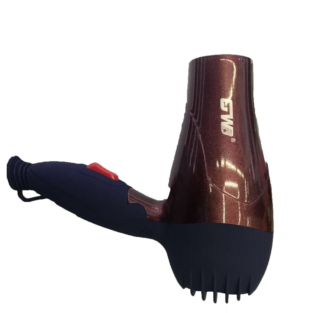 Mini Draagbare Opvouwbare Handvat Compact 1500W Föhn Föhn Wind Laag Geluidsniveau Lange Levensduur Voor Outdoor Reizen: Black