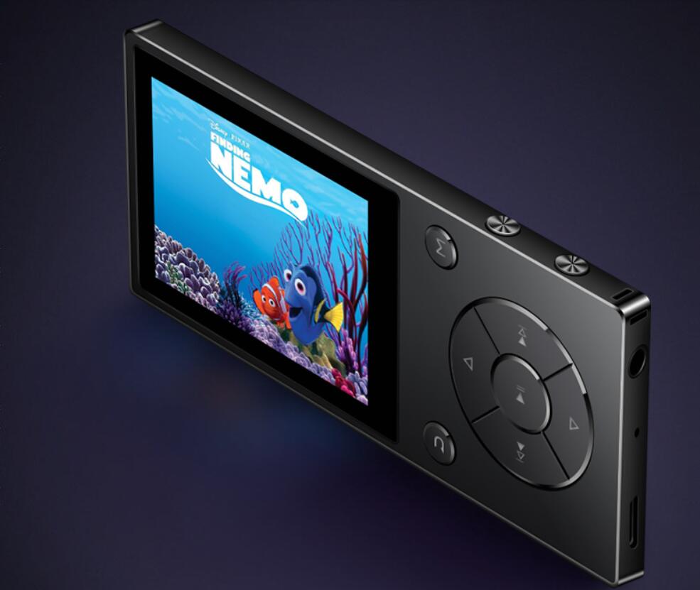 Ruizu-reprodutor de música original mp4 d11, 8gb, bluetooth 2.4, polegadas, rádio fm, gravador de voz, slot para cartão tf, microfone embutido