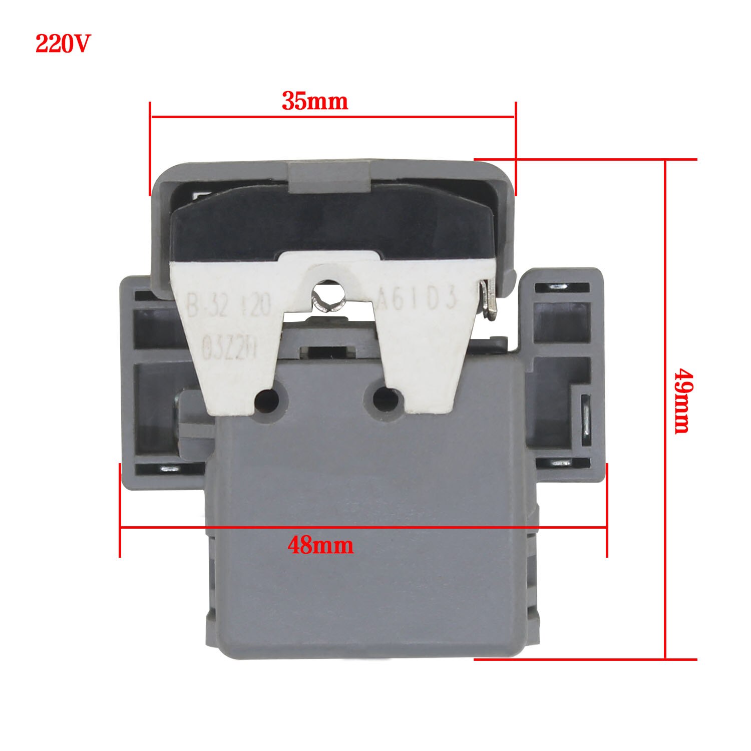 220V Compressor Starter Relais Koelkast Voor Koelkast Vriezer Compressor Tsd Protector