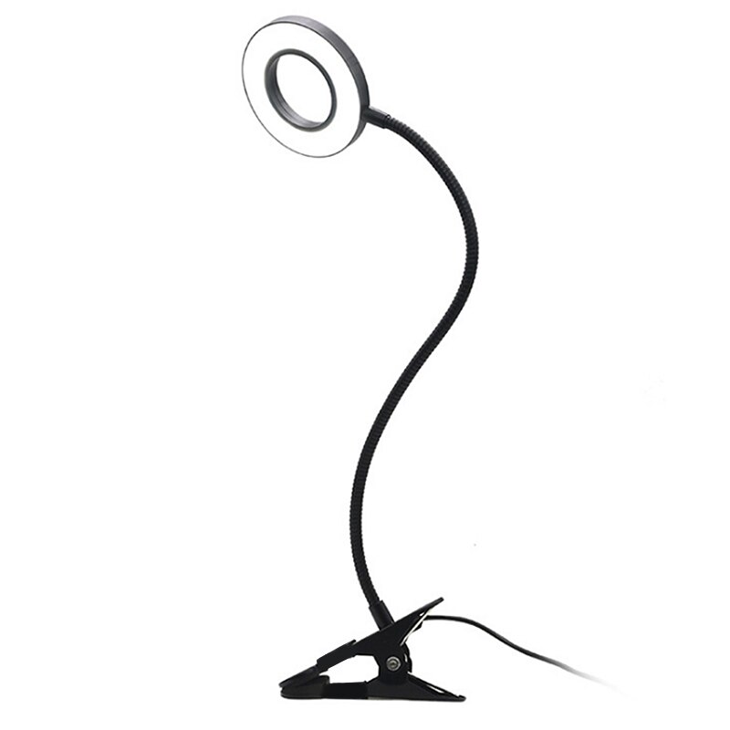 Led plantengroeilamp enkelkops plantenlamp usb ringlamp kamerplantenvullamp groeilamp