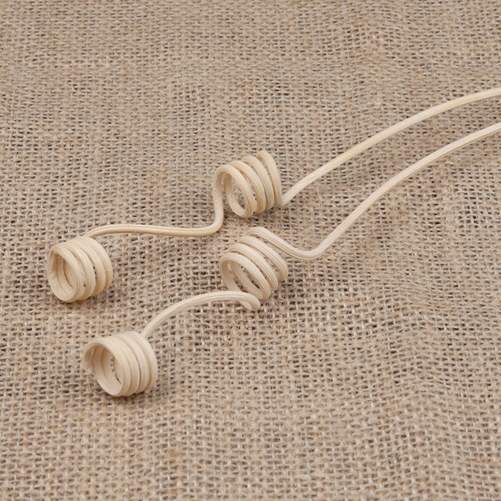 20Pcs Rotan Riet Stokken Dubbele Spiraal Hoofd Nuttig Portable Geur Voor Kantoor