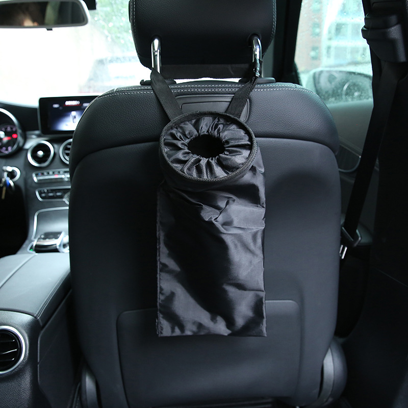 Tragbare Auto Müll Tasche Mülleimer dicht Staub Halfter fallen Kasten Auto Styling Kleinigkeiten Halfter Organizer Tasche Taschen Müll können
