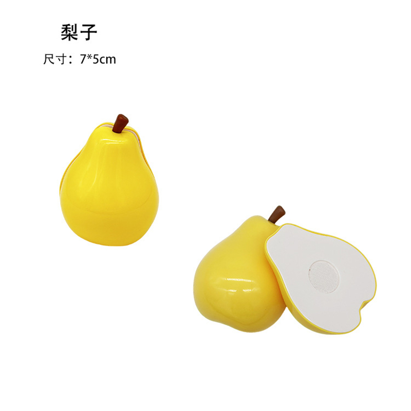 1Pcs Montessori Paste Chechele Simulation Durian Grapefruit Cherry Educational Toy Play House Decompress Educational Toy
