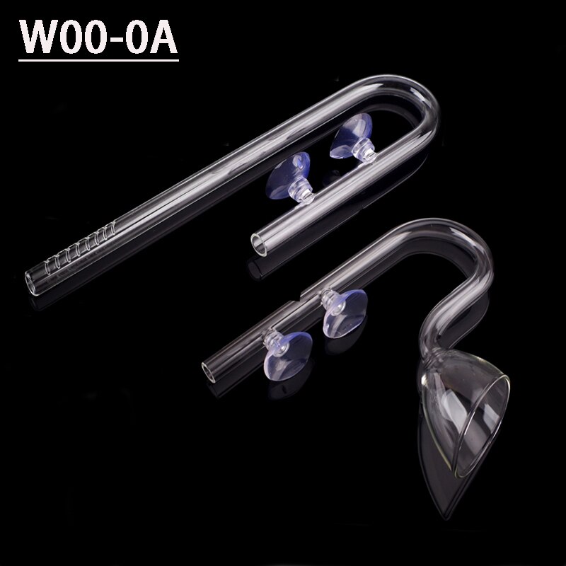 Zrdr Skimmer Glas Lelie Pijp Spin Oppervlak Instroom Uitstroom 13/17Mm Aquarium Water Plant Tank Filter Ada aquarium Filter: W00-0A / 13mm