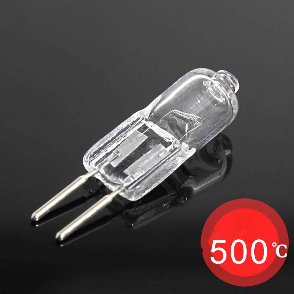 Lámpara halógena G4 de 20w, Bombilla de horno de alta temperatura, 4mm, pines, Bombilla de repuesto para refrigerador, 12V, 2600K