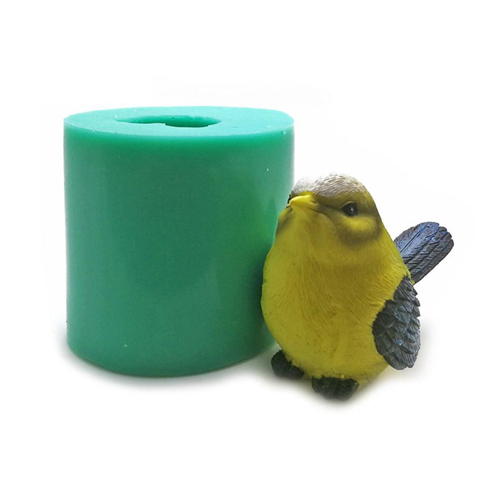 MINFEIDMS Pinguïn Familie Siliconen Mal Pinguïn Siliconen Fondant Mallen voor Suiker Cake Decoreren Cupcake Topper Chocolade Snoep Gom Pasta Polymeer Klei