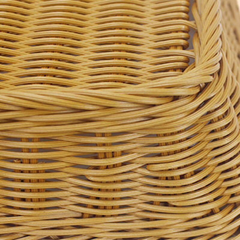 Bread Basket Rectangle Baking Cake Pans Proving Rattan Bread Basket Fermentation With cloth bag