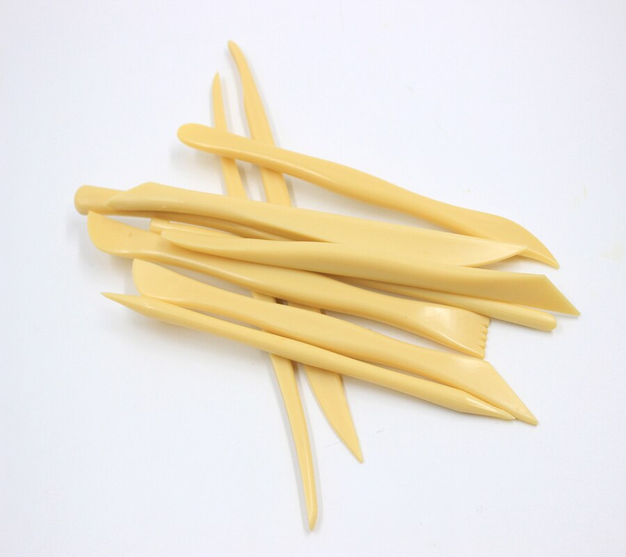 10 PCS Clay Sculpting Tools Pottery Carving Tool Set Wooden Modeling Tools
