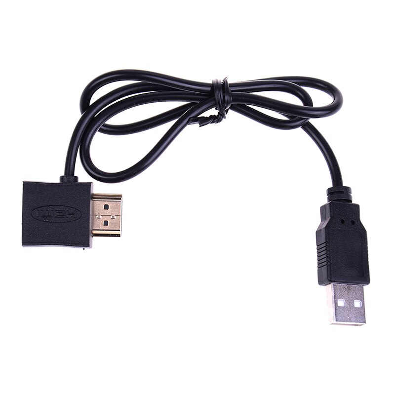 HDMI MaleHDMI Adapter Converter Connector With 50cm To FemaleUSB 2.0 Charger Power Supply Cable