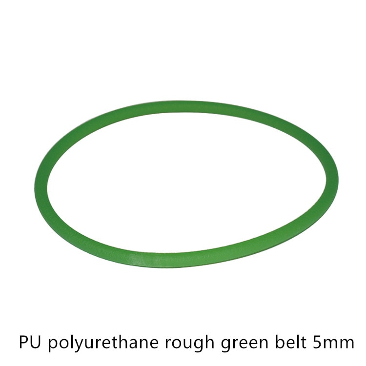 Courroie ronde en polyuréthane brut diamètre 5mm | Périmètre 370mm connexion résistant à l'usure, adhérence de résistance à l'huile