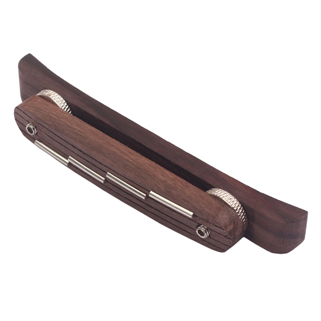 Rosewood Adjustable Mandolin Bridge for Guitar Bass Mandolin