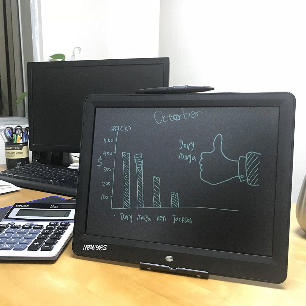 NEWYES 15 "LCD Schreiben Tablette Löschen ebook Leser Zeichnung Tablette Elektronische Papierlose LCD Handschrift freundlicher Schreibtafel Pad