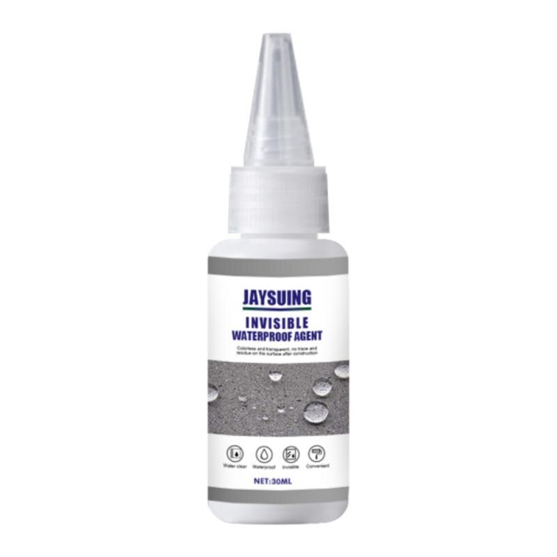 Jaysuing Transparante Waterdichte Lijm Kit Spray Coating Vloeibare Waterdichte Sterke Hechting Vloeibare Reparatie Kit Plug Hardware: 30ml