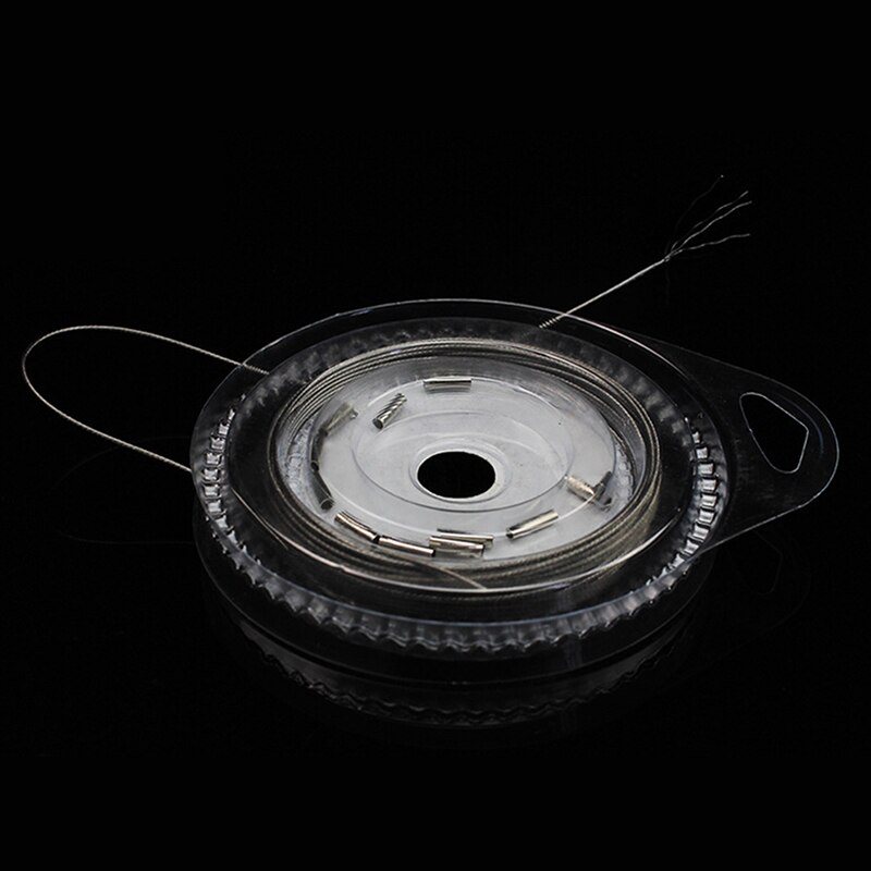 Coated Braided Stainless Wire Fishing Rigging Material Coating Wire Leader Coating Jigging Wire Lead Fish Line