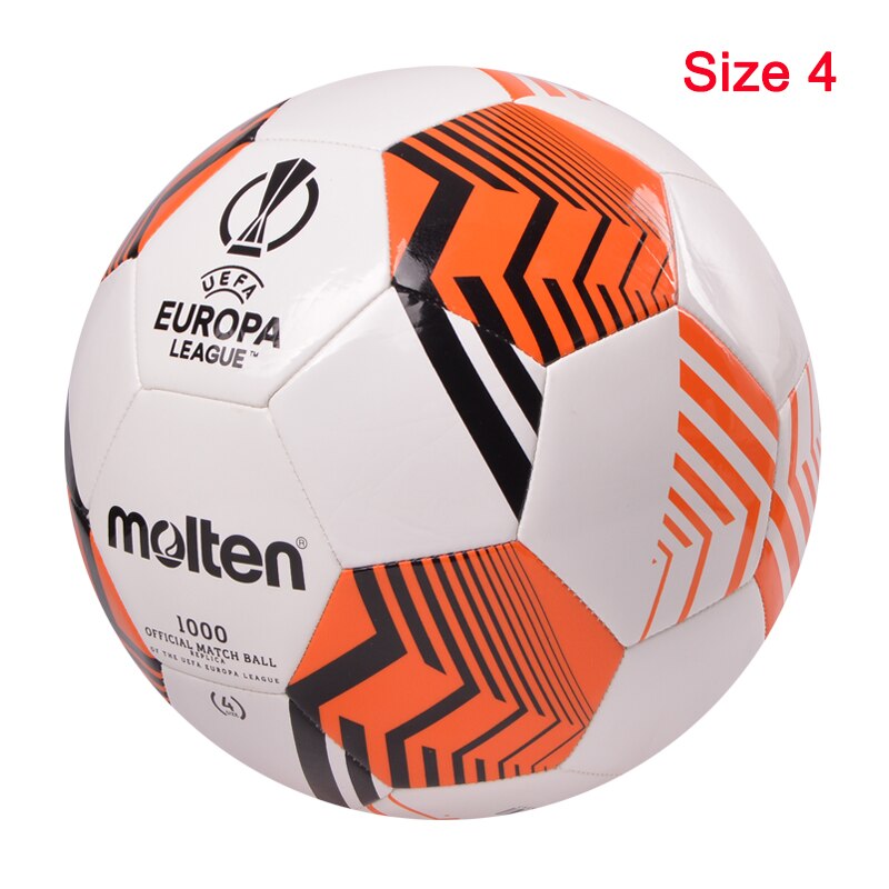 Molten Original Soccer Ball Size 3 Size 4 Size 5 PU/PVC/TPU League Match Training Fottball Balls futbol voetbal: F4U1000-12 Size 4