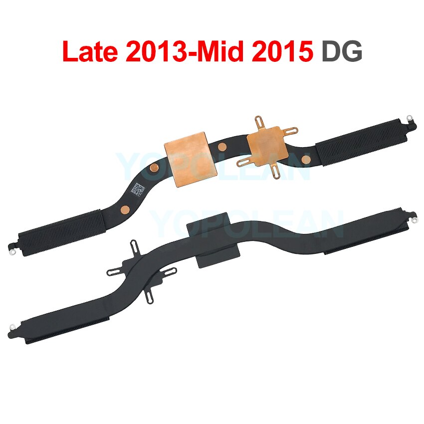 Original Laptop heatsink for MacBook Pro Retain A1398 Heat Sink CPU Cooling Year: Late2013-Mid2015 DG