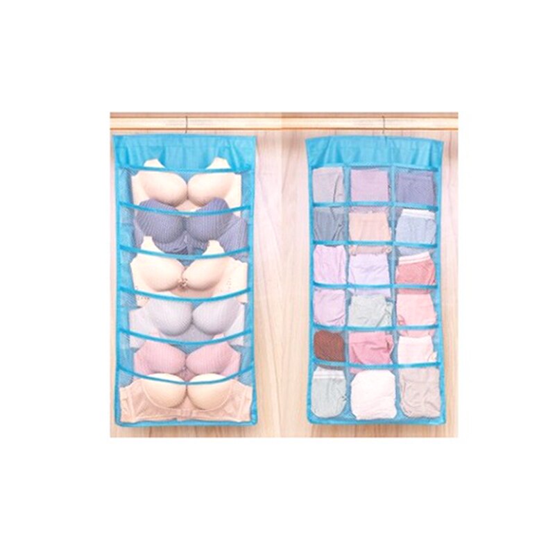 Shoe Underwear Storage Bag Outdoor Travel 12 Cubicles Large-capacity Foldable Portable Space Saving Sundries Organizer TSLM1: 6