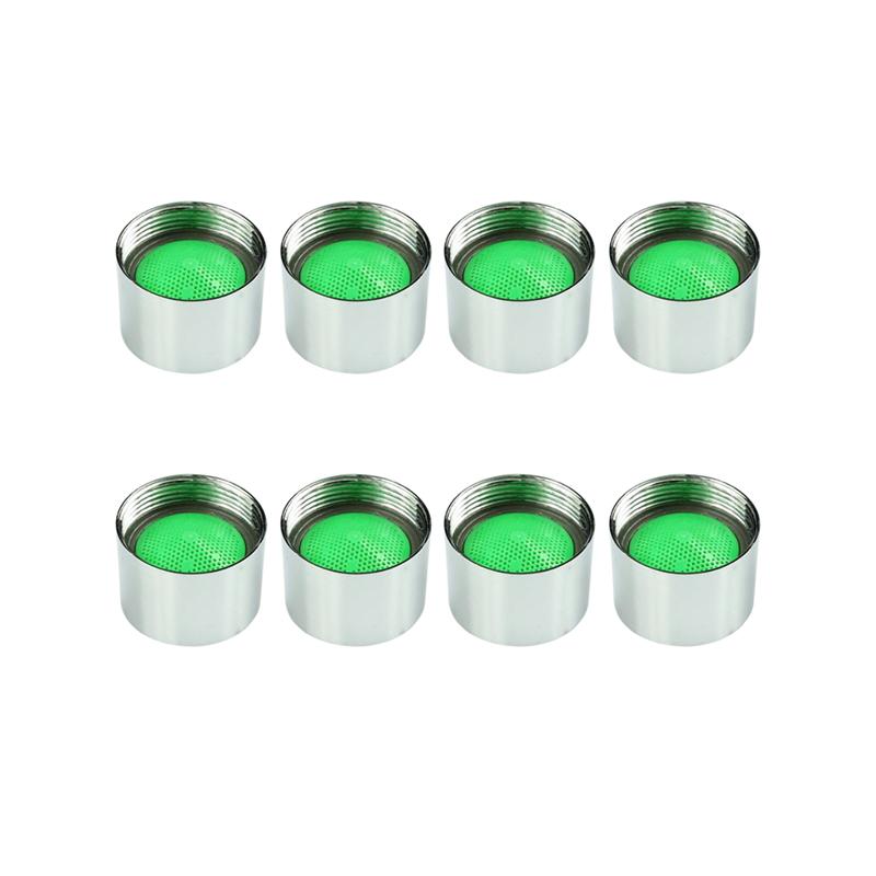 10Pcs Faucet Bubbler Faucet Aerator Threaded Brass Replacement Part Faucet Aerator for Bathroom Kitchen