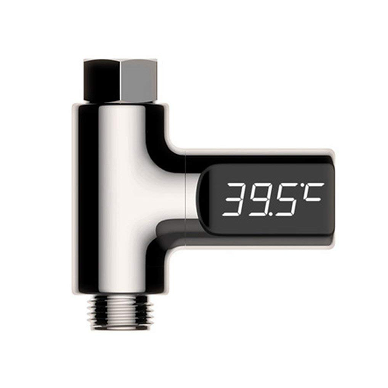 Led display vand bruser termometer vandhaner patroner selvgenererende elektricitet vand temperatur monitor smart meter monitor: Default Title