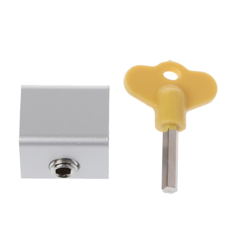 10PCS Adjustable Sliding Window Locks Stop Aluminum Alloy Door Frame Security Lo N58A
