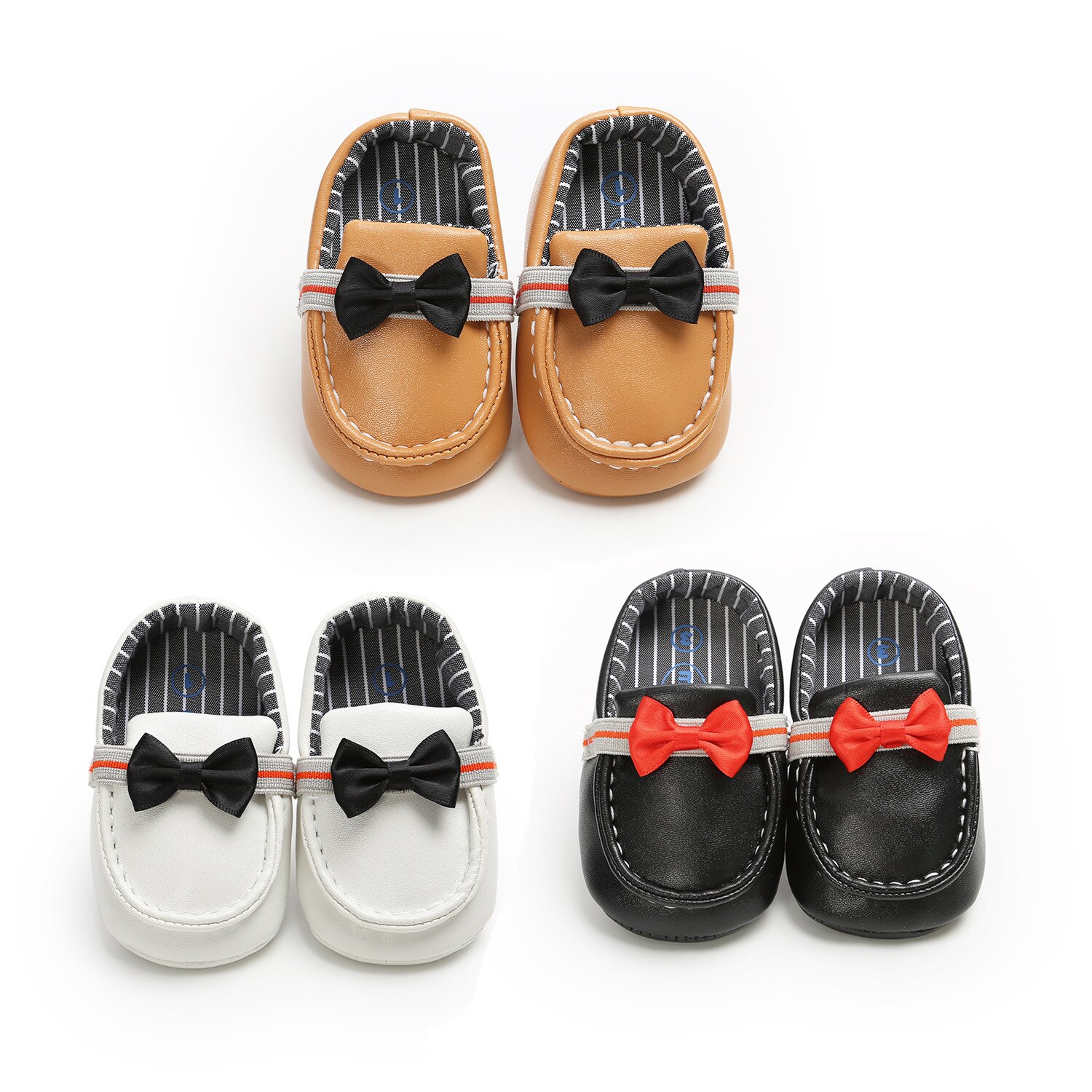 El mejor para bebé, niño, niña, zapatos de cochecito, zapatos de barco cómodos para niños, zapatos de barco para interiores, suela blanda, sandalias antideslizantes transpirables