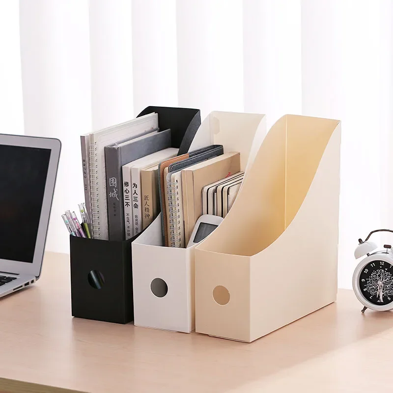 Office Document File Storage Box Folding Desktop Organizer Multi-functional Books Pencil Sundries Storage Box Office Supplies