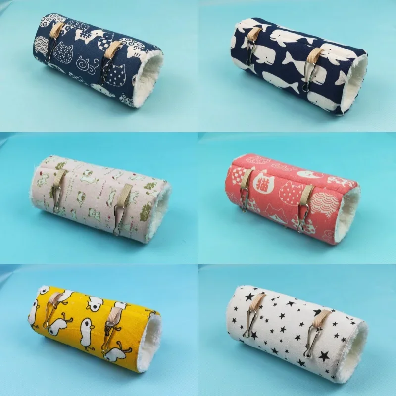 Hamster KäFeige Frettchen Tunnel Hängematte Für Ratte Warme Hamster Rohr Spielzeug Hängen Bett KäFeige Für Hamster Kaninchen Meerschweinchen Kleine Tiere
