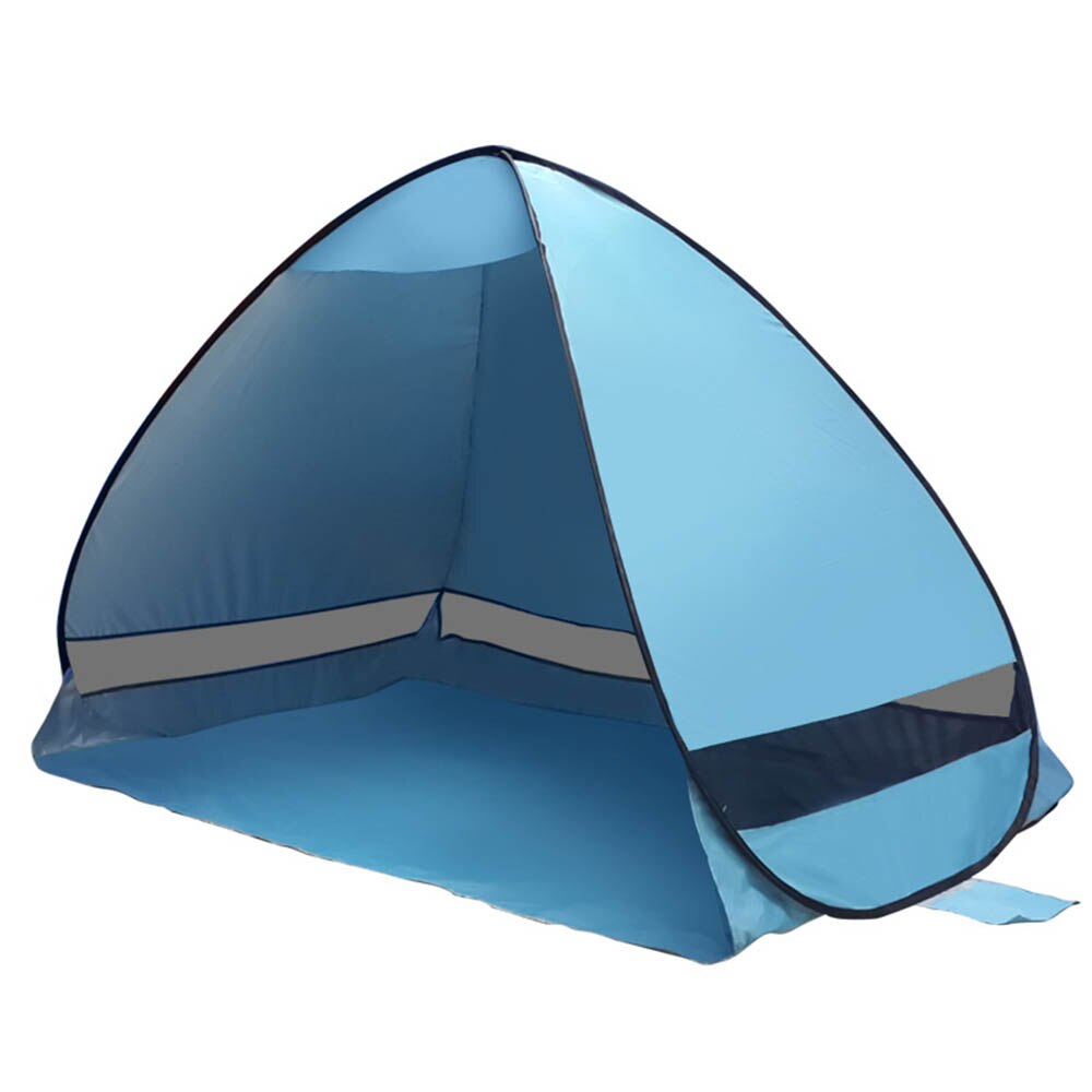 190T Nylon Beach Tents Camping Shelter UV-protective Automatic Tent Shade Utralight Pop Up Tent Outdoor Party Fishing XA108D