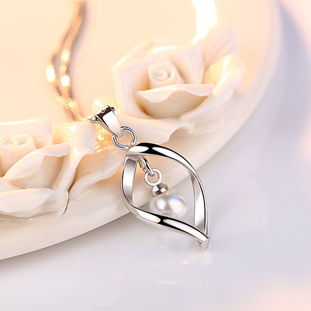 Ciondolo Croce In Argento 925 Uomo/Donna - Semplice, Lucido, 4.5 Cm - Con Panno Per La Pulizia