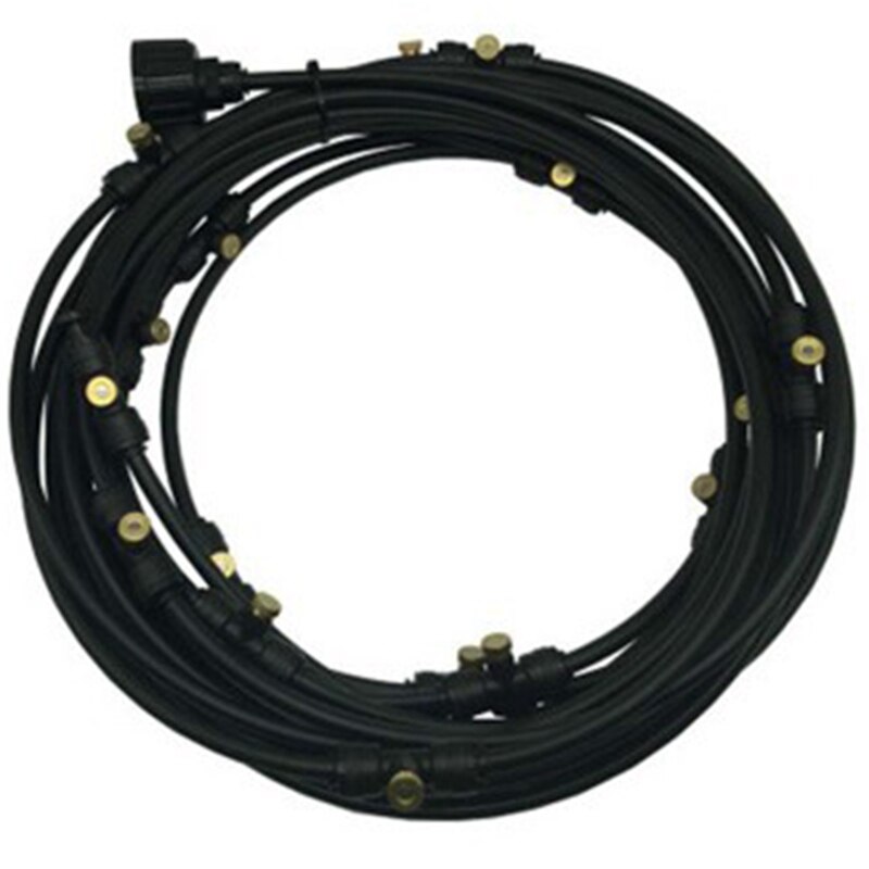 Cooling Water Fog Sprayer System Garden Nebulizer Outdoor Misting Kit for Greenhouse