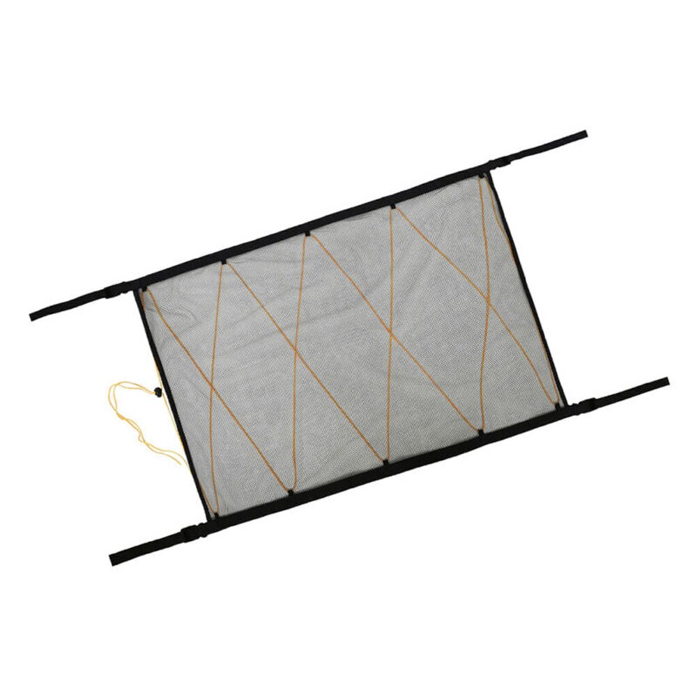Van Storage Bag Car Roof Elastic Ceiling Cargo Net Polyester 90 * 65CM
