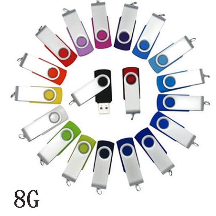 Zinc Alloy Usb Memory Stick USB Flash Drive 8GB 16GB 32GB 64GB Disk On Key: 8GB