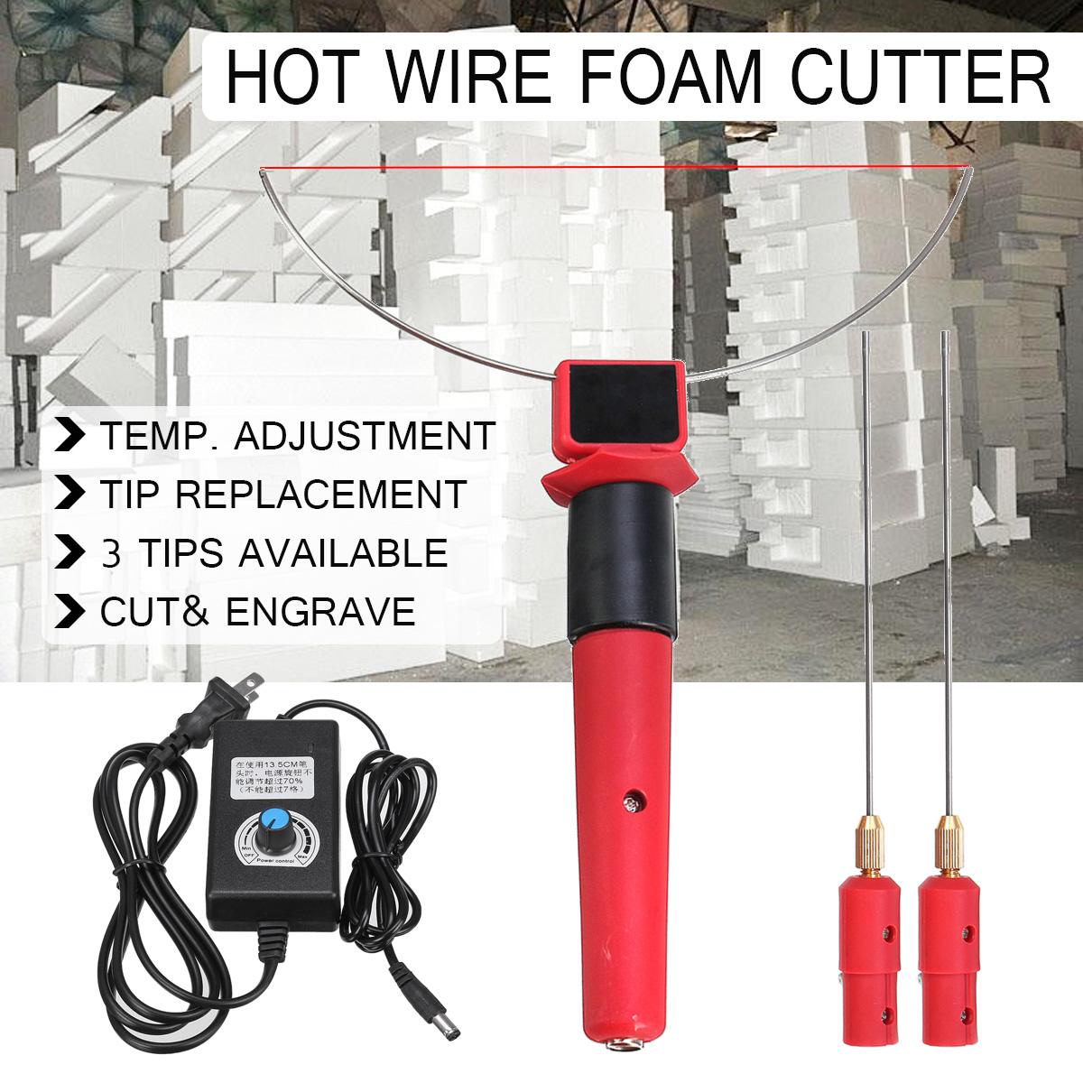 Electric Styrofoam Cutter 24w Pen Cutter Wire Styro Foam Cutting Knife Tools Portable Polystyrene Foam Cutter