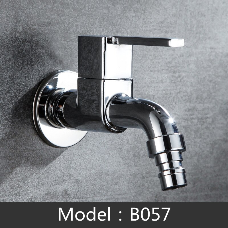 Decorative Outdoor Bibcock Garden Faucet Tap Bathroom Washing Machine Taps Faucet: B057