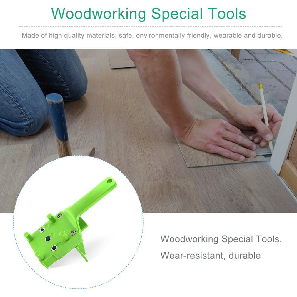 6-10mm Woodworking Dowel Jig Drill Guide Positioning Tools With Metal Dowel Pins Drill Bits Drilling Hole Saw Kit