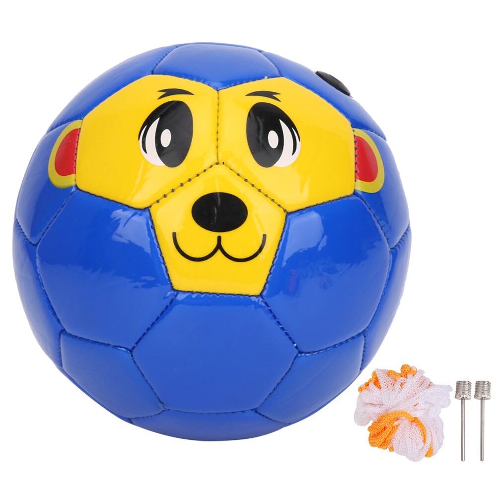 Klassisk storlek 5 fotboll svart vit fotboll pvc fotboll mål lag match träning boll storlek 2/4 elev lag träning match bollar: Storlek 2 blå