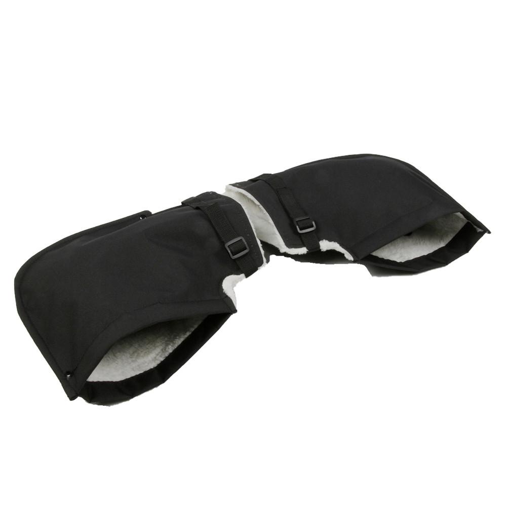 1pair Motorcycle Winter Warm Handlebar Gloves Windproof Warm Velvet Covers 600D Oxford Cloth Cold Winter Warm Cycling Gloves