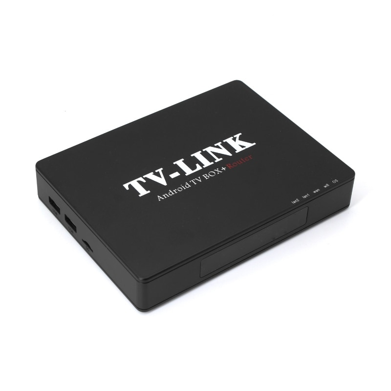 TV-LINK Android TV Box 2.4G WiFi Router 1GB+16GB 4K HDMI Android7.1 Media Player Smart Set Top Box for Hotel EU Plug