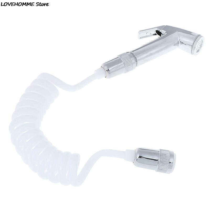 1pc With Telephone Shower Hose Handheld Portable Diaper Bidet Toilet Shattaf Sprayer Bathroom Toilet Bidet Shower Head Nozzle