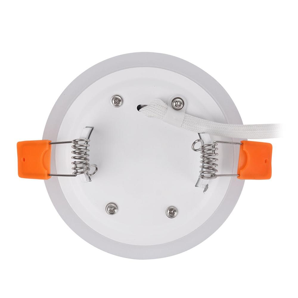 Acrylic Round LED Ceiling Light Colorful RGB Recessed Panel Downlight Bar Spot Lamp Indoor Office AC 100~265V