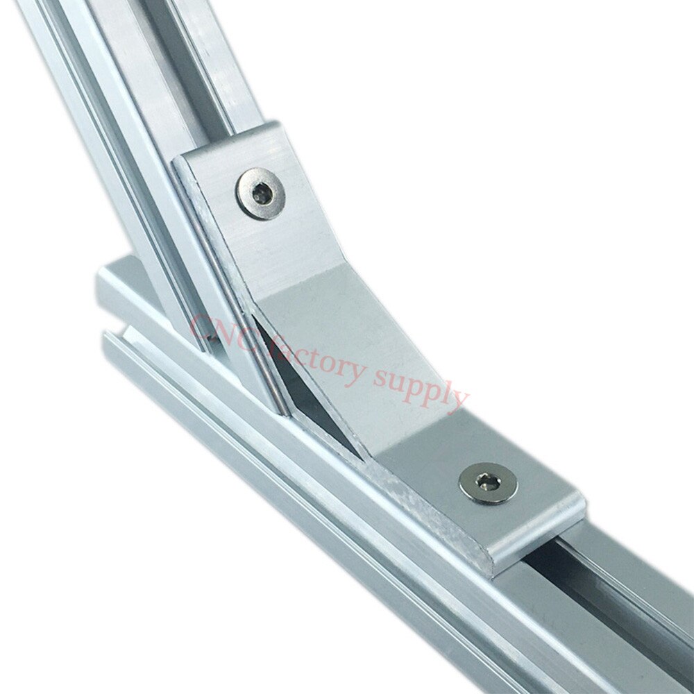 aanpassing 135 graden ingeschreven hoek beugel hoek connector EU standaard 20/30/40/45/50 /60/80 serie Aluminium Profiel delen