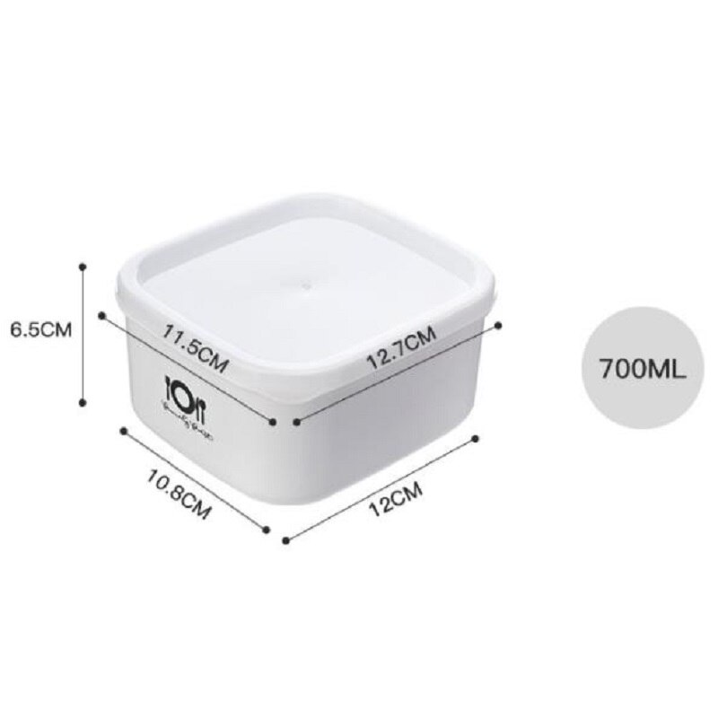 Heat Resistant Lunch Box Microwavable Portable Lunch Box For Kids School Bento Box Kitchen Food Container Fridge Fruits Crisper: 1