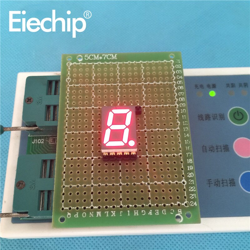 5pcs SMD 0.56Inch Digital LED Display 7 Segment 1 bit 0.56Inch anode / cathode LED luminous digital tube red green
