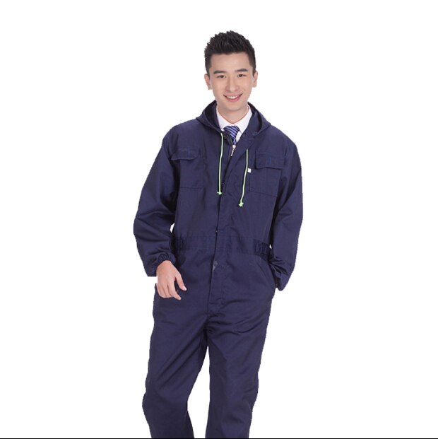Women/Men Work Clothing One-piece Long Sleeve Coveralls Anti-fouling Dustproof Work Clothes For Repairing Painting Engineering