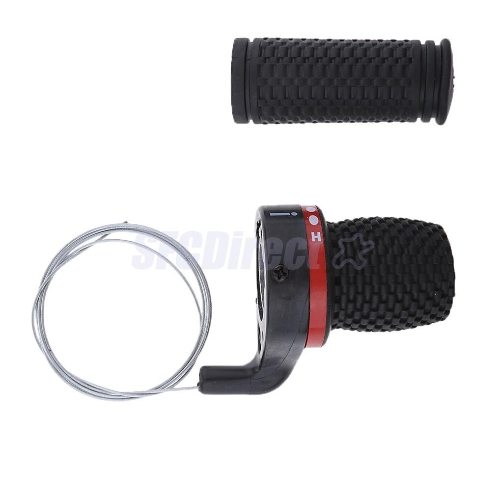 Black Tiller Throttle Handle Outboard Tiller Arm Steering Bar 4-Stroke 6.5hp